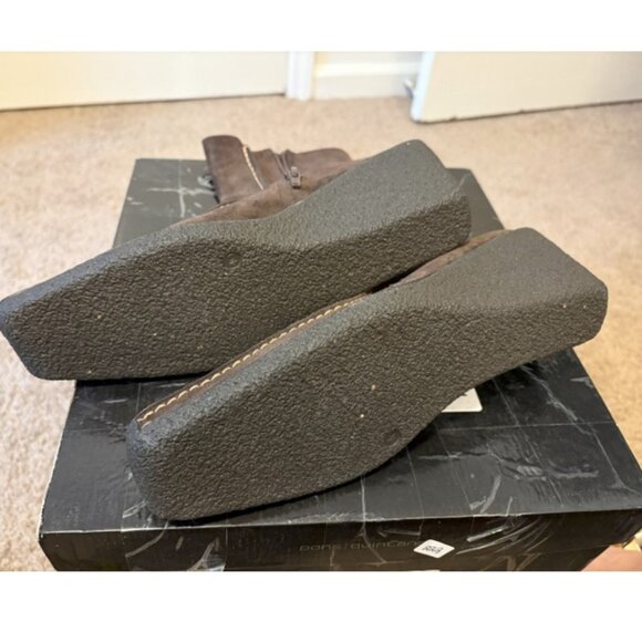 Pons Quintana Estela Brown Suede Ankle Boots Sz US 9 EUR 40 - Picture 3 of 4